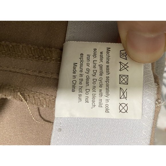 Hr Farm Women’s Equestrian Pants Horseback Riding Tan Size 34 - Picture 7 of 9